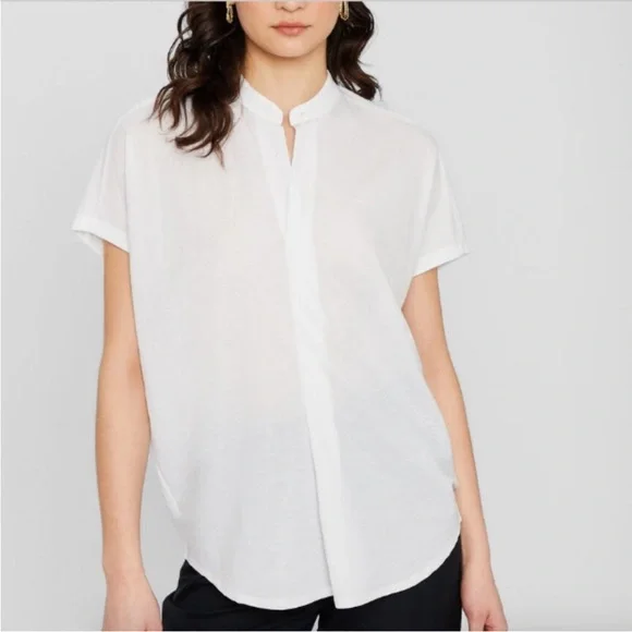 Club Monaco Jandina White Shirt Oversize Nordstrom L - Picture 5 of 13